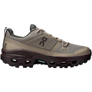 (���) �I�������j���O ���f�B�[�X �N���E�h���b�N ���E �E�H�[�^�[�v���[�t �n�C�L���O �V���[�Y - �E�B�����Y On Running women Cloudrock Low Waterproof Hiking Shoe - Women's Cinder/Ox