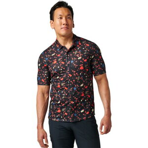 (���) �p�[���C�Y�~ �����Y �L���j�I�� �e�b�N �X�i�b�v �V���[�g �X���[�u - �����Y PEARL iZUMi men Canyon Tech Snap Short Sleeve - Men's Black Multi Terrazzo