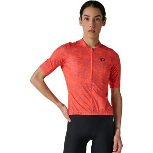(���) �p�[���C�Y�~ ���f�B�[�X �A�^�b�N �V���[�g�X���[�u �W���[�W - �E�B�����Y PEARL iZUMi women Attack Short-Sleeve Jersey - Women's Fiery Coral Waverock