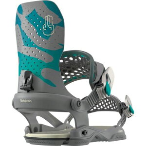 (���) �o�^���I�� �A�X�g�� �A�V�����b�v �X�m�[�{�[�h �o�C���f�B���O - Bataleon Astro AsymWrap Snowboard Binding - 2026 Gray Forest