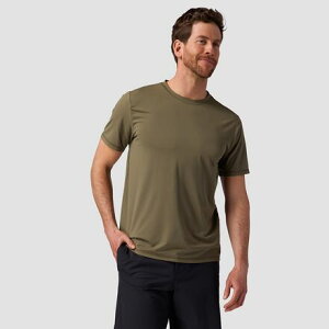 (���) �o�b�N�J���g���[ �����Y �^�z �T�� �V���[�g�X���[�u �N���[ - �����Y Backcountry men Tahoe Sun Short-Sleeve Crew - Men's Kalamata