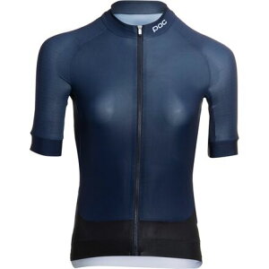(���) POC ���f�B�[�X �G�b�Z���V���� ���[�h �W���[�W - �E�B�����Y POC women Essential Road Jersey - Women's Poc O Turmaline Navy