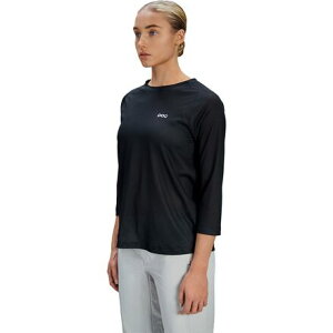 (���) POC ���f�B�[�X ���[�V���� �G�A�[ 3/4 �W���[�W - �E�B�����Y POC women Motion Air 3/4 Jersey - Women's Uranium Black
