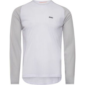 (���) POC ���[�V���� �G�A�[ �����O-�X���[�u �W���[�W POC Motion Air Long-Sleeve Jersey Hydrogen White