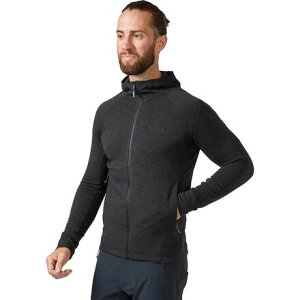 (���) ���u �����Y �l�N�T�X �t�[�f�b�g �W���P�b�g - �����Y Rab men Nexus Hooded Jacket - Men's Black