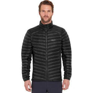 (���) ���u �����Y �V�[���X �t���b�N�X �C���T���[�e�b�h �W���P�b�g - �����Y Rab men Cirrus Flex Insulated Jacket - Men's Black