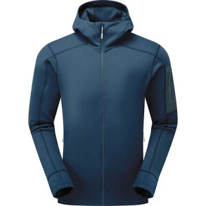 (���) ���u �����Y ���W�����X �t�[�f�b�g �W���P�b�g - �����Y Rab men Modulus Hooded Jacket - Men's Tempest Blue