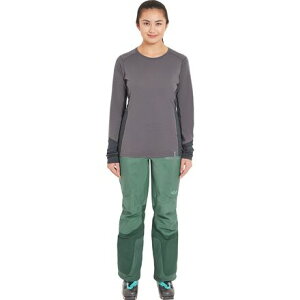 (���) ���u ���f�B�[�X �N���} �R���o�[�W �S�A-�e�b�N�X �p���c - �E�B�����Y Rab women Khroma Converge GORE-TEX Pant - Women's Eucalyptus/Green Slate