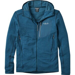 (���) ���u �����Y �A�Z���_�[ ���C�g �u�[�f�B - �����Y Rab men Ascendor Light Hoodie - Men's Tempest Blue