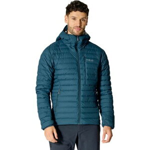 (���) ���u �����Y �}�C�N�����C�g �E�C���h�X�g�b�p�[ �u�[�f�B - �����Y Rab men Microlight Windstopper Hoodie - Men's Tempest Blue