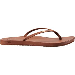 (���) ���[�t ���f�B�[�X �N�b�V���� �X���� �t���b�v �t���b�v - �E�B�����Y Reef women Cushion Slim Flip Flop - Women's Espresso