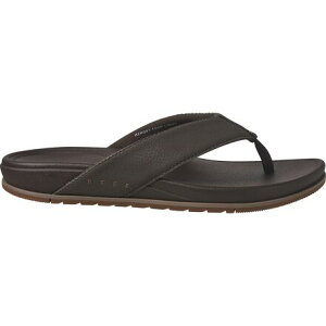 (���) ���[�t �����Y �N�b�V���� �{���U�[ �t���b�v �t���b�v - �����Y Reef men Cushion Bonzer Flip Flop - Men's Brown