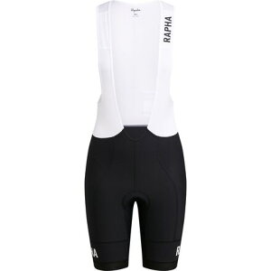 (���) ���t�@ ���f�B�[�X �v�� �`�[�� �g���[�j���O �r�u �V���[�g - �E�B�����Y Rapha women Pro Team Training Bib Short - Women's Black/White
