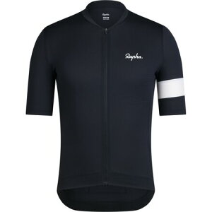 (���) ���t�@ �����Y �R�A ���C�g�E�F�C�g �W���[�W - �����Y Rapha men Core Lightweight Jersey - Men's Black/White