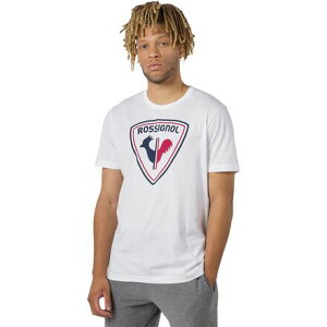 (���) ���V�j���[�� �����Y ���S ���b�V T-�V���c - �����Y Rossignol men Logo Rossi T-Shirt - Men's White