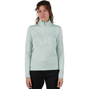 (���) ���V�j���[�� ���f�B�[�X �t���[�X 1/2-�W�b�v �v���I�[�o�[ - �E�B�����Y Rossignol women Blackside Fleece 1/2-Zip Pullover - Women's Steam
