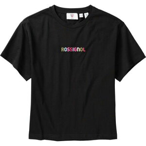(���) ���V�j���[�� ���f�B�[�X �G���u���C�_���[ T-�V���c - �E�B�����Y Rossignol women Embroidery T-Shirt - Women's Black