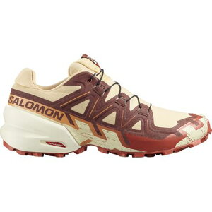 (���) �T������ �����Y �X�s�[�h�N���X 6 �g���C�� �����j���O �V���[�Y - �����Y Salomon men Speedcross 6 Trail Running Shoe - Men's Sahara Sun/Transparent Yellow/Bitter Chocolate