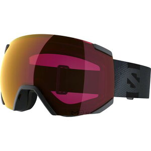(���) �T������ ���W�E�� �V�O�} �S�[�O���Y Salomon Radium Sigma Goggles Ebony/Poppy Red