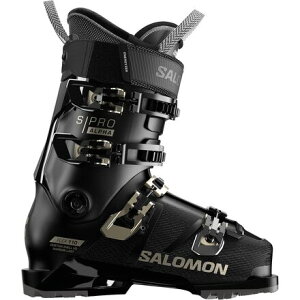 (���) �T������ ���f�B�[�X S/30 �A���t�@ 110 GW �u�[�c - - �E�B�����Y Salomon women S/Pro Alpha 110 GW Boot - 2026 - Women's Black/Light Bronze Metallic/Black