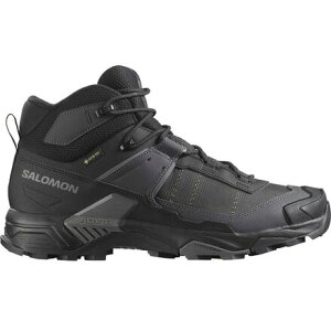 (���) �T������ �����Y X �E���g�� 5 �~�b�h Gtx �n�C�L���O �u�[�c - �����Y Salomon men X Ultra 5 Mid GTX Hiking Boot - Men's Black/Asphalt/Castlerock