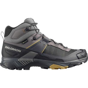 (���) �T������ �����Y X �E���g�� 5 �~�b�h Gtx �n�C�L���O �u�[�c - �����Y Salomon men X Ultra 5 Mid GTX Hiking Boot - Men's Dark Gull Gray/Asphalt/Willow