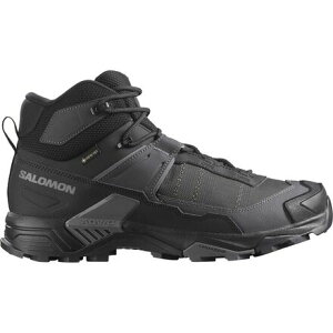 (���) �T������ �����Y X �E���g�� 5 �~�b�h ���C�h Gtx �n�C�L���O �u�[�c - �����Y Salomon men X Ultra 5 Mid Wide GTX Hiking Boot - Men's Black/Asphalt/Castlerock
