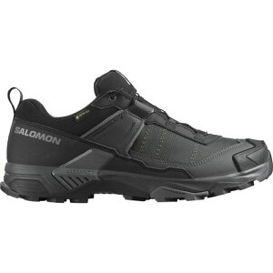 (���) �T������ �����Y X �E���g�� 5 ���C�h Gtx �n�C�L���O �V���[�Y - �����Y Salomon men X Ultra 5 Wide GTX Hiking Shoe - Men's Black/Asphalt/Castlerock