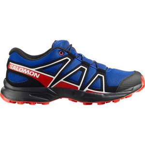 (���) �T������ �L�b�Y �X�s�[�h�N���X �V���[�Y - �L�b�Y Salomon kids Speedcross Shoe - Kids' Surf The Web/Fiery Red/Black