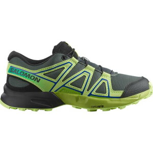 (���) �T������ �L�b�Y �X�s�[�h�N���X �V���[�Y - �L�b�Y Salomon kids Speedcross Shoe - Kids' Urban Chic/Sharp Green/Dark Citron