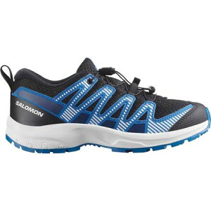 (���) �T������ �L�b�Y �C�N�T �v�� V8 �V���[�Y - �L�b�Y Salomon kids XA Pro V8 Shoe - Kids' Black/White/French Blue