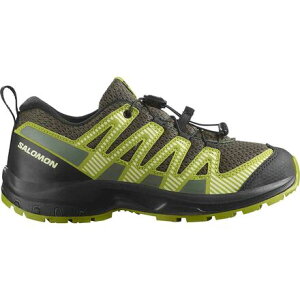 (���) �T������ �L�b�Y �C�N�T �v�� V8 �V���[�Y - �L�b�Y Salomon kids XA Pro V8 Shoe - Kids' Urban Chic/Black/Dark Citron