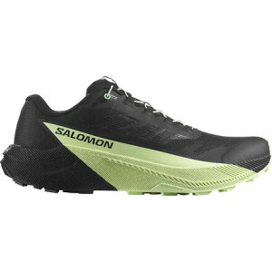 (���) �T������ �����Y �p���T�[ �g���C�� �����j���O �V���[�Y - �����Y Salomon men Pulsar Trail Running Shoe - Men's Black/Black/Patina Green