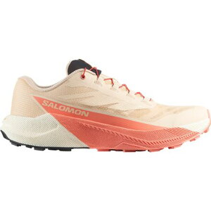 (���) �T������ ���f�B�[�X �p���T�[ �g���C�� �����j���O �V���[�Y - �E�B�����Y Salomon women Pulsar Trail Running Shoe - Women's Tender Peach/Vanilla Ice/Fusion Coral
