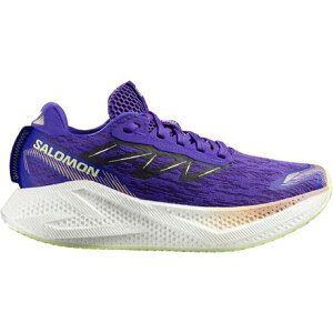(���) �T������ ���f�B�[�X �G�A�� �O���C�h 4 �����j���O �V���[�Y - �E�B�����Y Salomon women Aero Glide 4 Running Shoe - Women's Deep Blue/White/Butterfly
