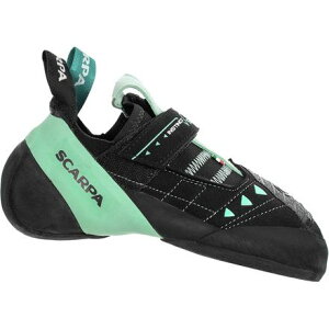 (���) �X�J���p ���f�B�[�X �C���X�e�B���N�g VS �N���C�~���O �V���[�Y - �E�B�����Y Scarpa women Instinct VS Climbing Shoe - Women's Black/Aqua