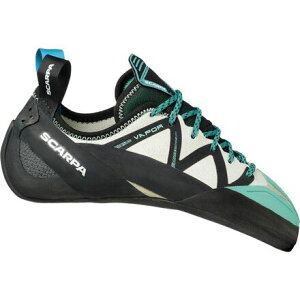 (���) �X�J���p ���f�B�[�X ���F�C�p�[ �N���C�~���O �V���[�Y - �E�B�����Y Scarpa women Vapor Climbing Shoe - Women's Dust Gray/Aqua