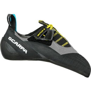 (���) �X�J���p ���F�C�p�[ S �N���C�~���O �V���[�Y Scarpa Vapor S Climbing Shoe Smoke/Yellow