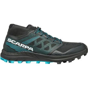 (���) �X�J���p �����Y �X�s�� ST �V���[�Y - �����Y Scarpa men Spin ST Shoe - Men's Black/Azure