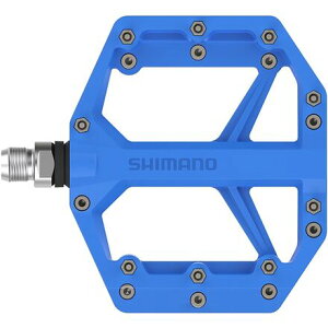 (���) �V�}�m PD-GR400 �t���b�c �y�_���Y Shimano PD-GR400 Flat Pedals Blue