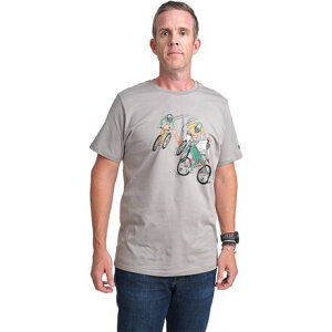 (���) �V�}�m �����Y �Z���e�B�G�� Ltd T-�V���c - �����Y Shimano men Sentiero LTD T-Shirt - Men's Gray/Black