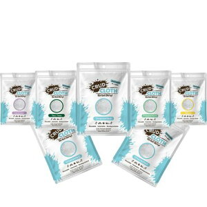 (���) �V���J �N���b�h �N���X - 7-�p�b�N Silca Crud Cloth - 7-Pack Variety (4 Scents + 3 Unscented)