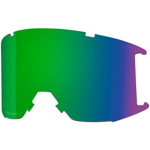 (���) �X�~�X �X�N�A�b�h �S�[�O���Y ���v���C�X�����g �����Y Smith Squad Goggles Replacement Lens Chromapop Everyday Green Mirror