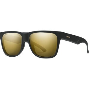 (���) �X�~�X ���[�_�E�� 2 �N���}�|�b�v �|�[�����C�Y�h �T���O���X Smith Lowdown 2 ChromaPop Polarized Sunglasses Matte Black Gold/Black Gold Polarized