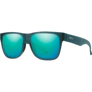 (���) �X�~�X ���[�_�E�� 2 �N���}�|�b�v �|�[�����C�Y�h �T���O���X Smith Lowdown 2 ChromaPop Polarized Sunglasses Matte Pacific Crystal/ChromaPop Glass Polarized Opal Mirror