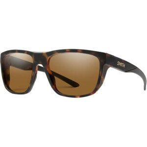 (���) �X�~�X �o�[�� �N���}�|�b�v �|�[�����C�Y�h �T���O���X Smith Barra ChromaPop Polarized Sunglasses Matte Tortoise/Polarized Brown