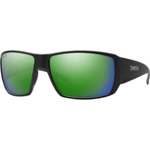 (���) �X�~�X �K�C�Y �`���C�X �T���O���X Smith Guide's Choice Sunglasses Matte Black/ChromaPop Glass Polarchromic Yellow Blue Mirror