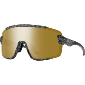 (���) �X�~�X ���C���h�L���b�g �N���}�|�b�v �T���O���X Smith Wildcat ChromaPop Sunglasses Matte Gray Marble/ChromaPop Polarized Bronze Mirror