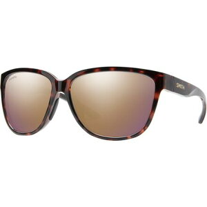 (���) �X�~�X �����g���[ �N���}�|�b�v �|�[�����C�Y�h �T���O���X Smith Monterey ChromaPop Polarized Sunglasses Tortoise/ChromaPop Polarized Rose Gold Mirror