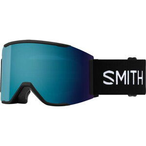 (���) �X�~�X �X�N�A�b�h �}�O �S�[�O���Y Smith Squad MAG Goggles Black/ChromaPop Sun Blue Mirror